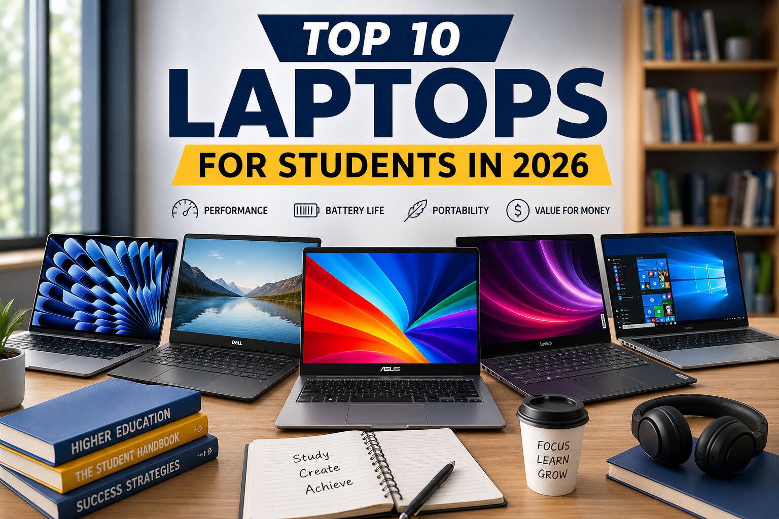 Top 10 Laptops for Students in 2026 – Complete Buying Guide