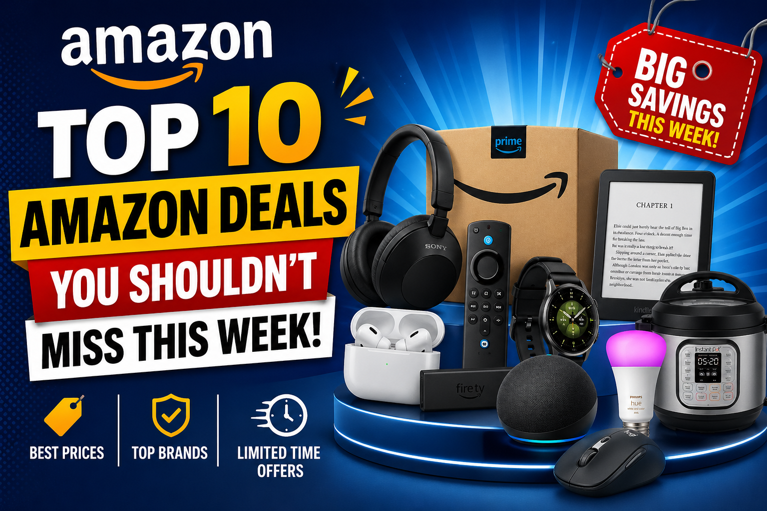 Top 10 Amazon Deals You Shouldn’t Miss This Week (2026 Guide)