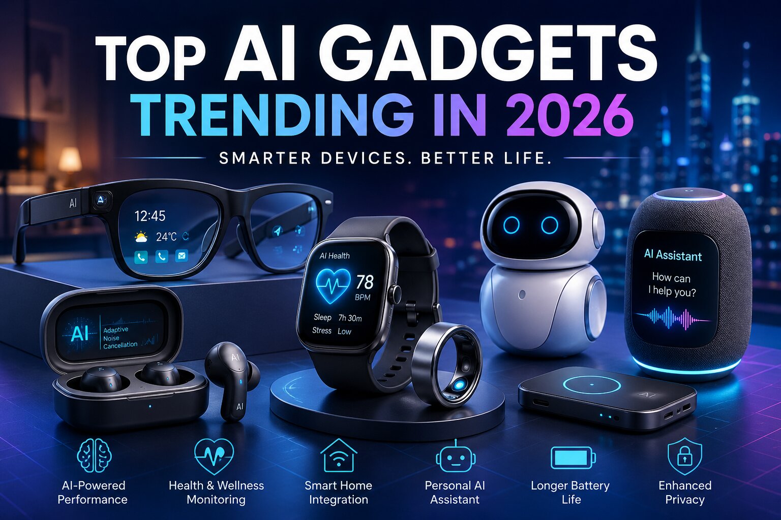 Top AI Gadgets Trending in 2026