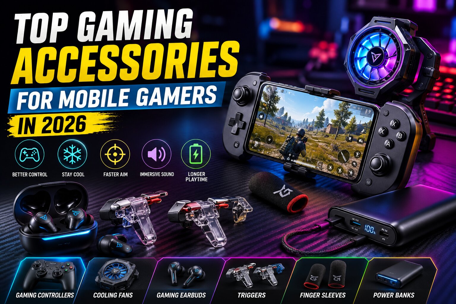 Top Gaming Accessories for Mobile Gamers in 2026