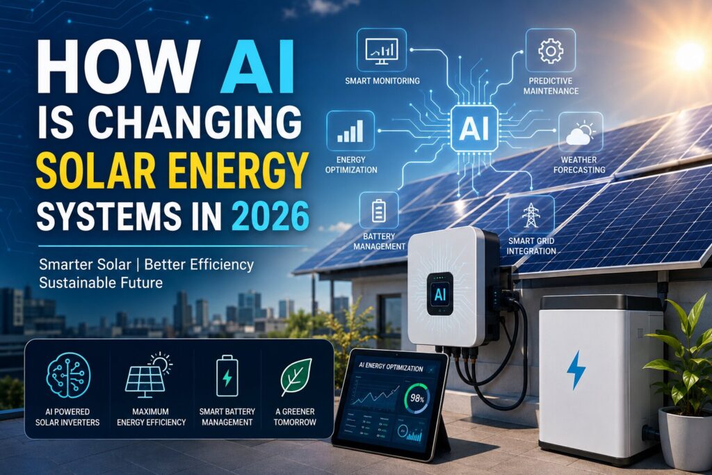 How AI Is Changing Solar Energy Systems in 2026