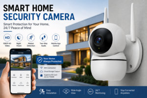 smart home security camera – protect your home anytime, anywhere
