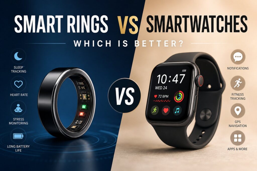 Smart Rings vs Smartwatches – Which is Better