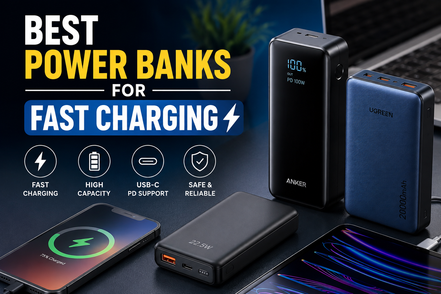 Best Power Banks for Fast Charging