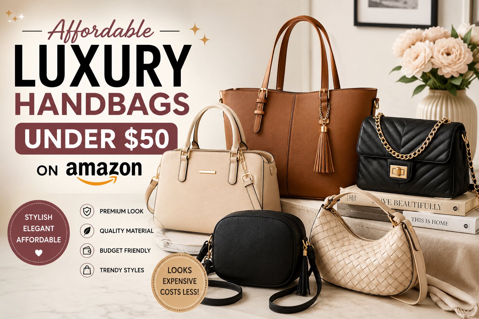 Affordable Luxury Handbags Under $50 on Amazon