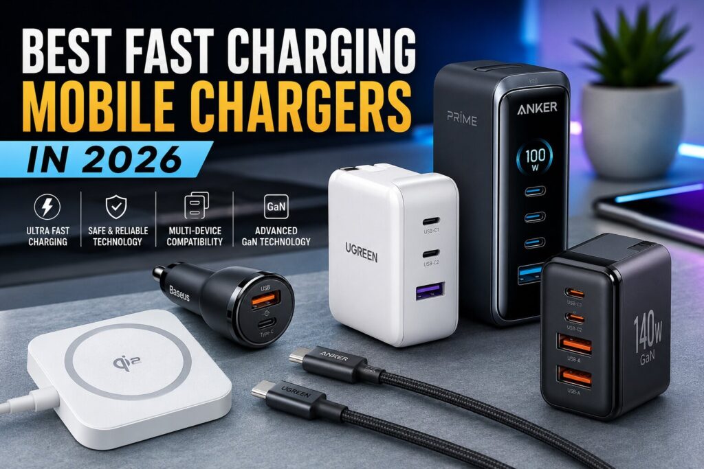 Best Fast Charging Mobile Chargers in 2026